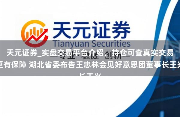 天元证券_实盘交易平台介绍，持仓可查真实交易更有保障 湖北省委布告王忠林会见好意思团董事长王兴