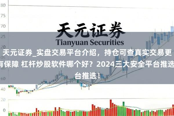 天元证券_实盘交易平台介绍，持仓可查真实交易更有保障 杠杆炒股软件哪个好？2024三大安全平台推选！