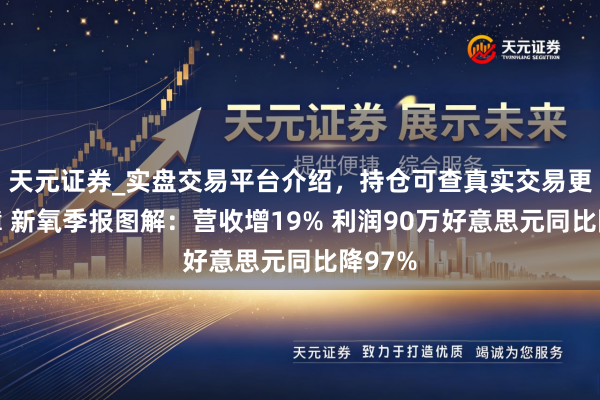 天元证券_实盘交易平台介绍，持仓可查真实交易更有保障 新氧季报图解：营收增19% 利润90万好意思元同比降97%